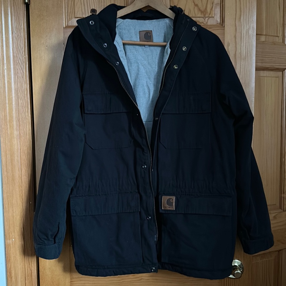 Carhartt WIP Black Mosley Jacket